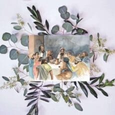 Jesus The Last Supper Print.