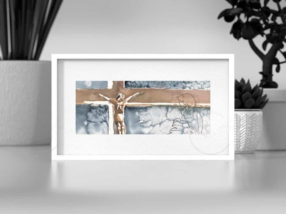 A fine art Cross Print.